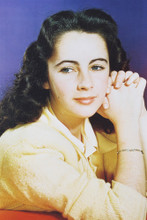 Elizabeth Taylor vintage 4x6 inch real photo #345838