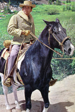 Michael Landon vintage 4x6 inch real photo #362907