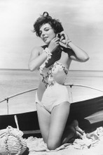 Joan Collins vintage 4x6 inch real photo #449411