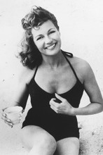 Rita Hayworth vintage 4x6 inch real photo #451980