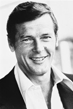 Roger Moore vintage 4x6 inch real photo #452067