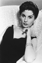 Jean Simmons vintage 4x6 inch real photo #452125