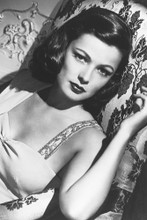 Gene Tierney vintage 4x6 inch real photo #452164