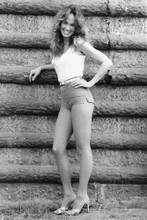 Catherine Bach vintage 4x6 inch real photo #462755
