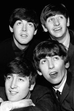 The Beatles 4x6 inch real photo #462778