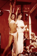 Raquel Welch full length in burlesque bra & panties with Peter Cook 4x6 inch pho