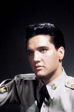 Elvis Presley in GI shirt and tie studio portrait GI Blues 4x6 inch photo