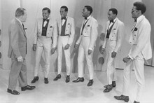 The Temptations guest on Ed Sullivan Show 4x6 inch photo