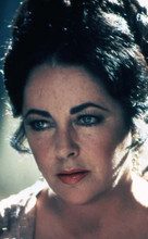 Elizabeth Taylor 1970's portrait with her hair up 4x6 inch photo