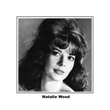 Natalie Wood beautiful sultry 1960's portrait 12x12 inch poster