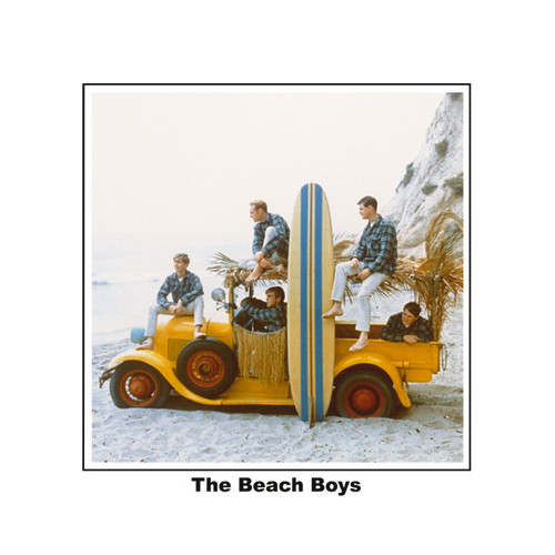 The Beach Boys 12x12 inch poster classic Surfin Safari pick-up