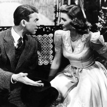 James Stewart Katharine Hepburn The Philadelphia Story 12x12 inch photograph