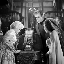 The Munsters Herman Lily Marilyn watch Grandpa with crystal ball 12x12 photo