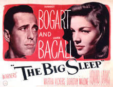 The Big Sleep 12x18 inch movie poster classic Humphrey Bogart Lauren Bacall