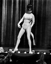 Gypsy Natalie Wood sexy full length pose doing striptease on stage 12x18  Poster