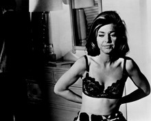 The Graduate Anne Bancroft classic scene about or remove black bra 12x18  Poster