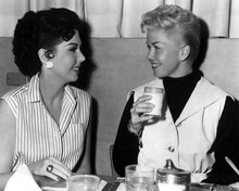 Doris Day 1950's candid having lunch in studio commissary 12x18  Poster