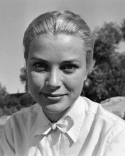 Grace Kelly portrait in white blouse with hair in bun 12x18  Poster