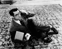 Bringing Up Baby Cary Grant full length lying on floor 12x18  Poster