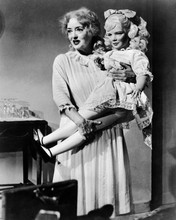 What Ever Happened to Baby Jane? Bette Davis holds Jane doll 12x18  Poster