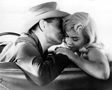 The Misfits Clark Gable Marilyn Monroe tender moment 12x18  Poster