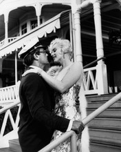 Some Like It Hot Marilyn Monroe Tony Curtis embracing at Coronado 12x18  Poster