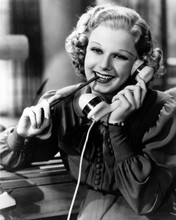 Jean Harlow flirty on phone 12x18  Poster