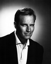 Charlton Heston young actor portrait 12x18  Poster