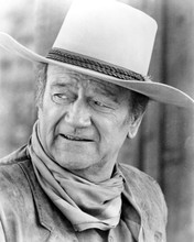 The Cowboys John Wayne grimacing side eye 12x18  Poster