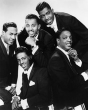 The Temptations pose together in tuxedos 12x18  Poster