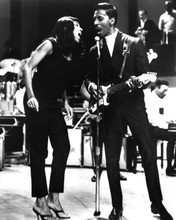 Tina Turner and Ike 1960's in concert full length pose 12x18  Poster