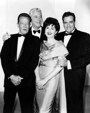 Perry Mason Raymond Burr Barbara Hale and cast dressed up 12x18  Poster