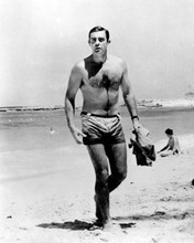 Thunderball Sean Connery topless in swim shorts 12x18  Poster