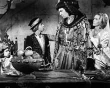 Tower of London Vincent Price Joan Freeman scene with children 12x18  Poster