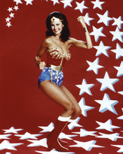 Wonder Woman Lynda Carter full length in costume fist in air 12x18  Poster