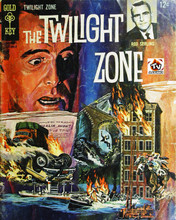 The Twilight Zone Rod Serling comic book art 12x18  Poster