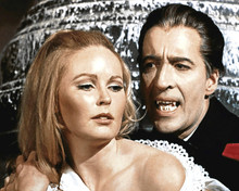 Dracula Has Risen from the Grave Veronica Carlson Christopher Lee 12x18  Poster