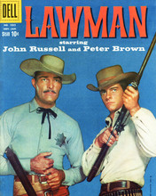 Lawman John Russell Peter Brown comic book art 12x18  Poster