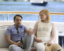 Succession Kieran Culkin Sarah Snook on Roy yacht 12x18  Poster