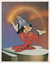 Mickey Mouse Fantasia The Apprentice 8x10 1980's 8x10 photo