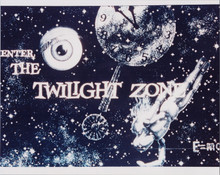 The Twilight Zone 8x10 photo "Enter the Twilight Zone" TV opening scene
