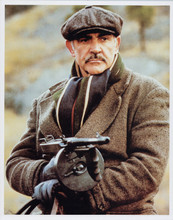 Sean Connery looks tough holding Thompson sub machine gun The Untouchables 8x10