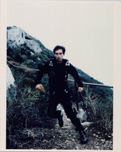 The Living Daylights Timothy Dalton full length in parachute outfit 8x10 photo