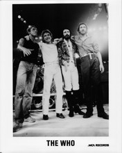 The Who original 1980's 8x10 photograph MCA Records promotional