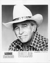 Dallas TV series original 8x10 photo 1990 Howard Keel as Clayton Farlow