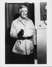 The A Team George Peppard as Hannibal holding gun 1980's 8x10 photo