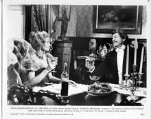 From Noon Till Three original 8x10 photo Charles Bronson Jill Ireland dining