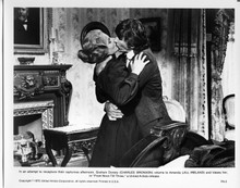 From Noon Till Three 1976 original 8x10 photo Charles Bronson kisses Jill Irelan