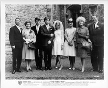 The Family Way original 8x10 photo 1967 Hayley Mills & family outside church