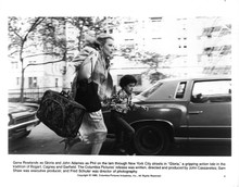 Gloria 1980 original 8x10 photo Gena Rowlands runs on street with John Adames